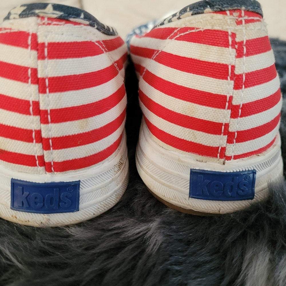 Keds red,white, and blues